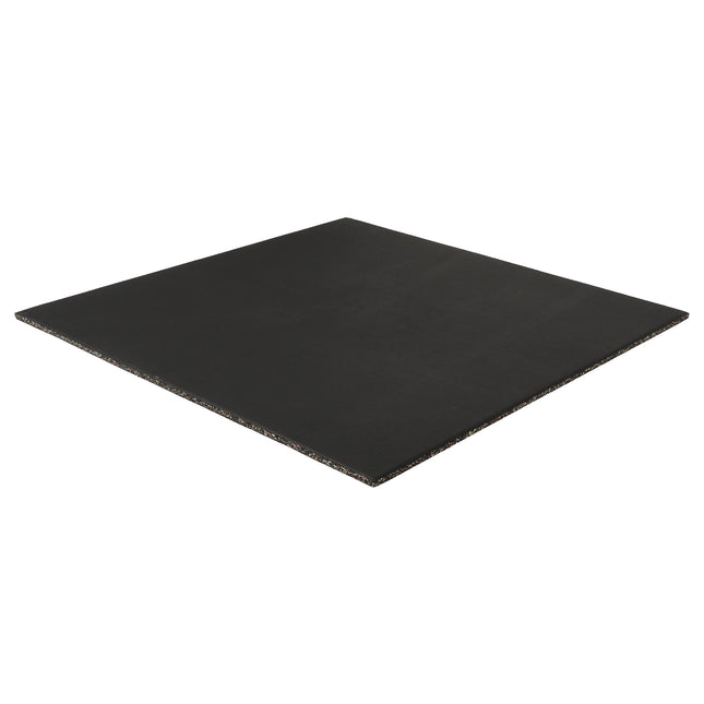 Gym Rubber Mat 100Cm X 100Cm Thickness 15Mm Gray
