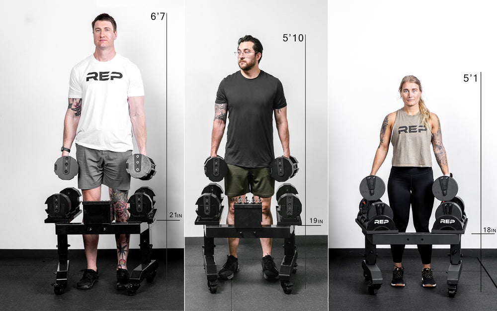 Adjustable Dumbbell Stand