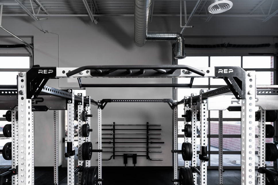 Crossmember Multi-Grip Pull-Up Bar
