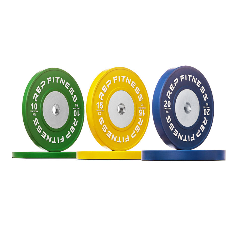 Competition Bumper Plates REP Fitness – ウチノジム UCHINOGYM