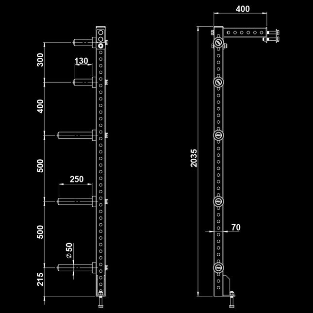 ハーフラック 700シリーズ