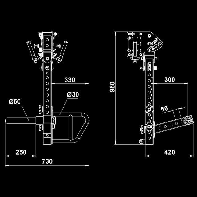 3D Jammer Arms 700 Series