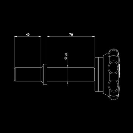 スミスマシンアタッチメント専用バーキャッチボルト