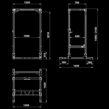 パワーラック 600シリーズ | ATX Fitness – ウチノジム | UCHINOGYM パワーラック 600シリーズ | ATX Fitness – ウチノジム | UCHINOGYM