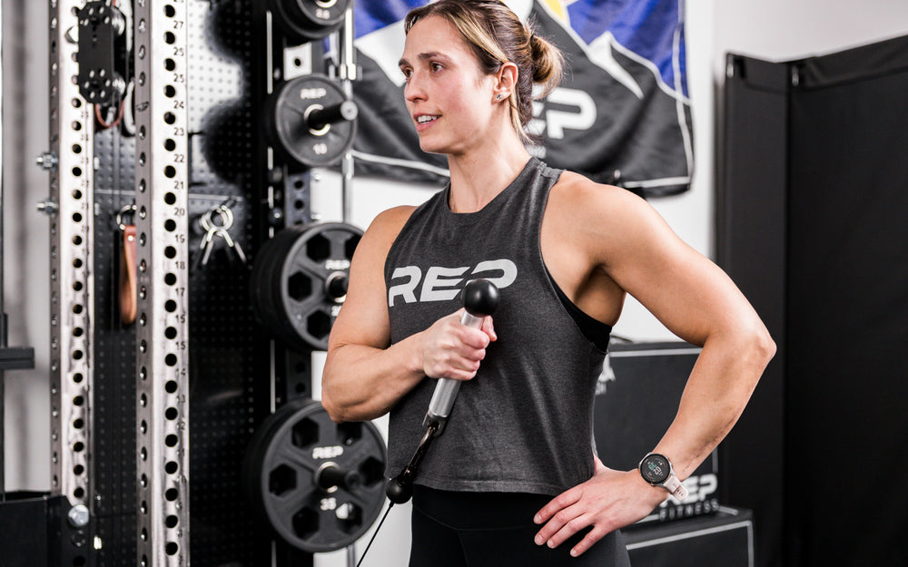 REP x Kleva Built™ ISO Pushdown Grip Cable Attachment