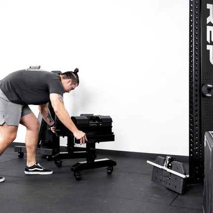 Adjustable Dumbbell Stand