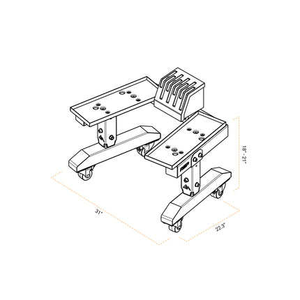 Adjustable Dumbbell Stand