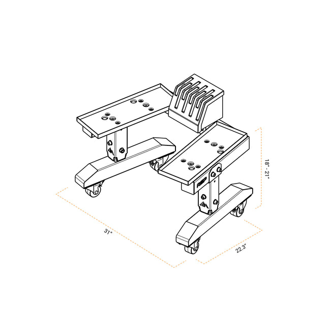 Adjustable Dumbbell Stand