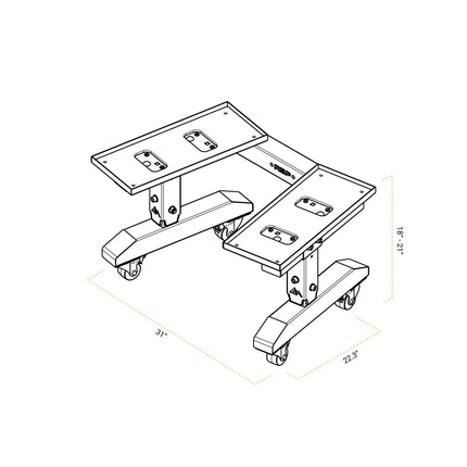 Adjustable Dumbbell Stand