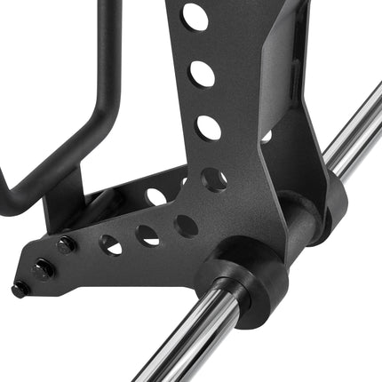 Biceps curl machine attachment