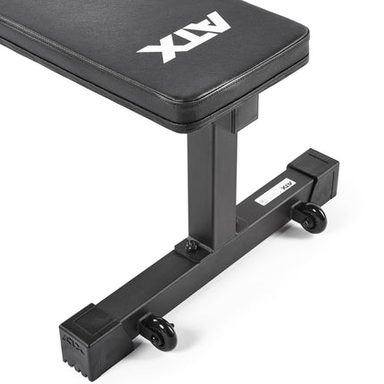Flat bench with optional holder