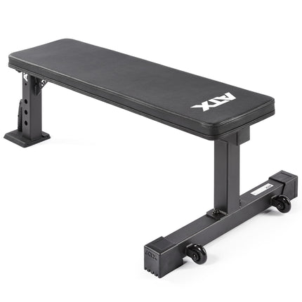 Flat bench with optional holder
