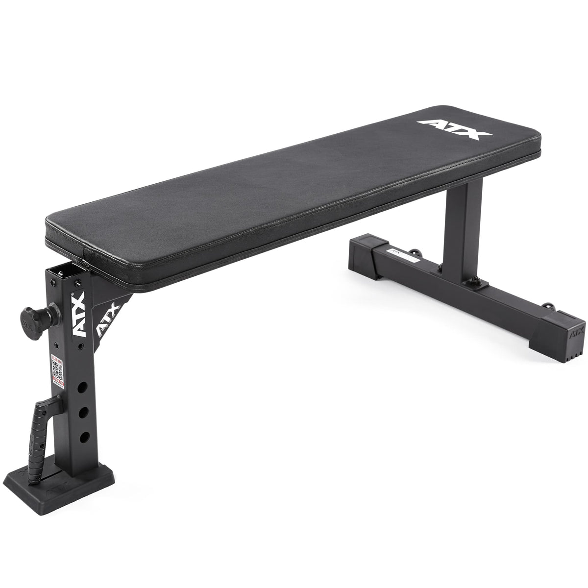 Flat bench with optional holder