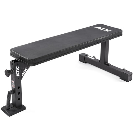 Flat bench with optional holder
