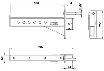 Safety Spotter Arms 600 Series