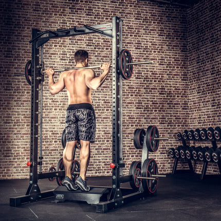 Squat and Calf Block
