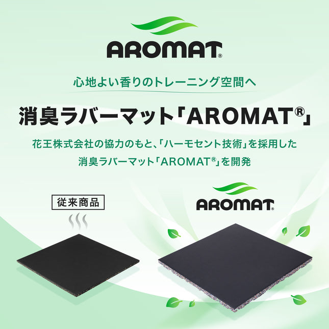 AROMAT® Composite Rubber Tile 50cm x 50cm x 25mm