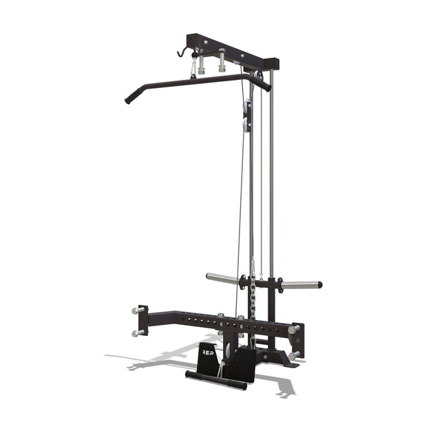 Plate-Loaded Lat Pulldown & Low Row