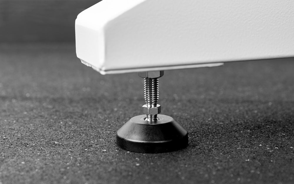 Adjustable Dumbbell Stand Leveling Feet