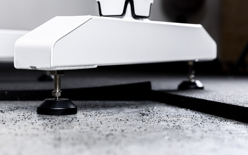 Adjustable Dumbbell Stand Leveling Feet