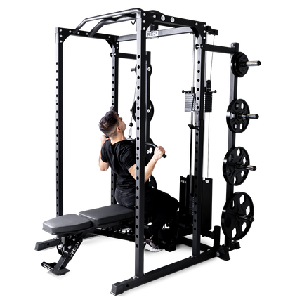 PR-1100 Selectorized Lat Pulldown and Low Row