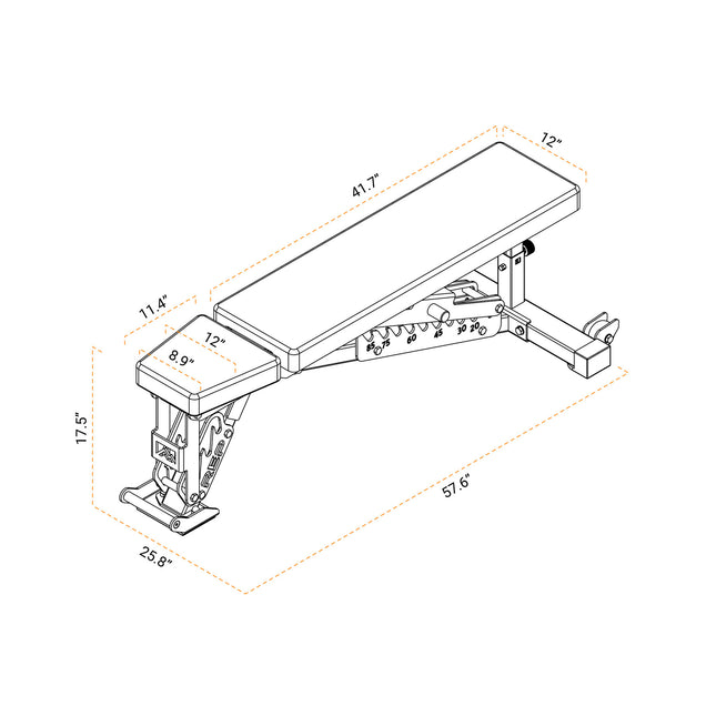 AB-5200 2.0 Adjustable Bench