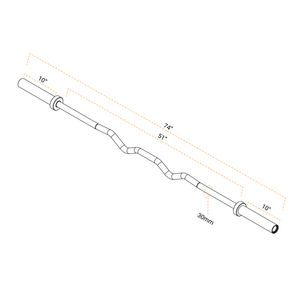 Rackable Curl Bar | REP Fitness – ウチノジム | UCHINOGYM